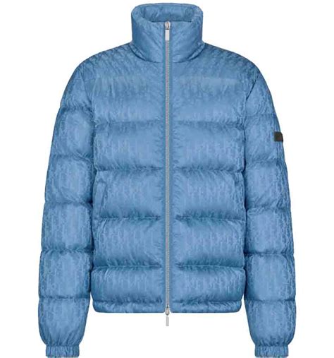 dior blue puffer|dior puffer jacket women's.